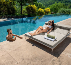 Шезлонг CLEO ALU DOUBLE SUNBED фабрика Talenti