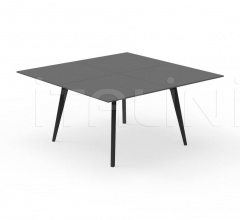 Стол обеденный CLEO ALU 150×150 DINING TABLE Стол обеденный CLEO ALU 150×150 DINING TABLE фабрика Talenti