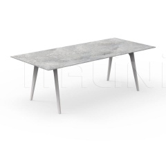 Стол обеденный CLEO ALU 220×100 DINING TABLE Стол обеденный CLEO ALU 220×100 DINING TABLE фабрика Talenti