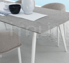 Стол обеденный CLEO ALU 220×100 DINING TABLE Стол обеденный CLEO ALU 220×100 DINING TABLE фабрика Talenti
