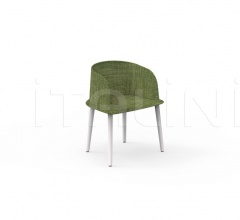 Стул CLEO ALU PADDED TUB CHAIR Стул CLEO ALU PADDED TUB CHAIR фабрика Talenti