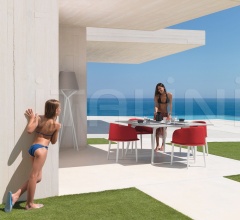 Итальянские Уличные светильники - Напольный светильник CLEO ALU FLOOR LAMP фабрика Talenti