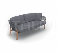 Диван MOON//TEAK TWO-SEATER SOFA Диван MOON//TEAK TWO-SEATER SOFA фабрика Talenti