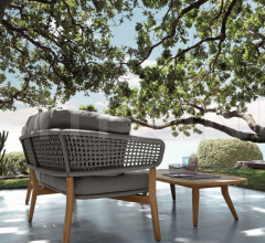 Кресло MOON//TEAK LIVING ARMCHAIR Кресло MOON//TEAK LIVING ARMCHAIR фабрика Talenti