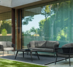 Диван MOON//ALU TWO-SEATER SOFA Диван MOON//ALU TWO-SEATER SOFA фабрика Talenti