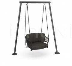 Кресло MOON//ALU SWING ARMCHAIR Кресло MOON//ALU SWING ARMCHAIR фабрика Talenti