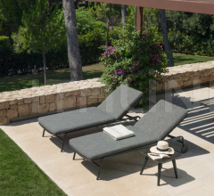 Шезлонг MOON//ALU SUNBED фабрика Talenti