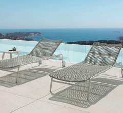 Шезлонг MOON//ALU SUNBED фабрика Talenti