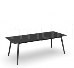 Стол обеденный MOON//ALU 160/215×90 EXTENDIBLE DINING TABLE Стол обеденный MOON//ALU 160/215×90 EXTENDIBLE DINING TABLE фабрика Talenti
