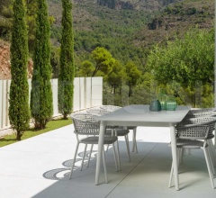 Стул с подлокотниками MOON//ALU DINING ARMCHAIR Стул с подлокотниками MOON//ALU DINING ARMCHAIR фабрика Talenti