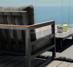 Диван ALABAMA//ALU TWO-SEATER SOFA Диван ALABAMA//ALU TWO-SEATER SOFA фабрика Talenti