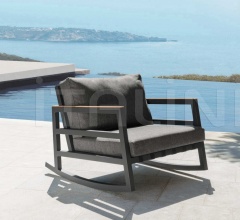 Кресло ALABAMA//ALU ROCKING CHAIR Кресло ALABAMA//ALU ROCKING CHAIR фабрика Talenti