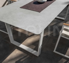 Стол обеденный ALABAMA//ALU DINING TABLE 160×100 Стол обеденный ALABAMA//ALU DINING TABLE 160×100 фабрика Talenti