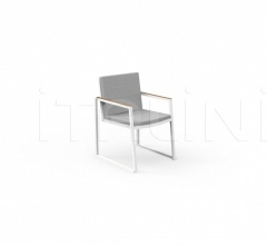 Стул с подлокотниками ALABAMA//ALU DINING ARMCHAIR Стул с подлокотниками ALABAMA//ALU DINING ARMCHAIR фабрика Talenti