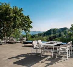 Стул с подлокотниками ALABAMA//ALU DINING ARMCHAIR Стул с подлокотниками ALABAMA//ALU DINING ARMCHAIR фабрика Talenti