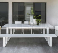 Скамья ESSENCE ALU BENCH фабрика Talenti