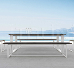 Скамья ESSENCE ALU BENCH фабрика Talenti