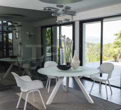 Стол обеденный CIRCLE DINING TABLE D150 Стол обеденный CIRCLE DINING TABLE D150 фабрика Talenti