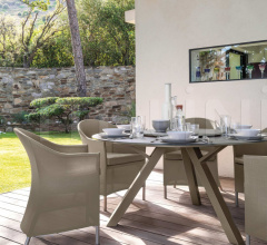 Стол обеденный CIRCLE DINING TABLE D150 Стол обеденный CIRCLE DINING TABLE D150 фабрика Talenti