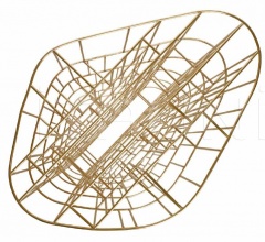 Итальянские Гостиная - Стеллаж golden cage Итальянские Гостиная - Стеллаж golden cage фабрика Ceccotti Collezioni