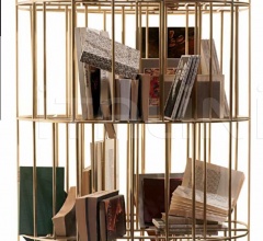 Итальянские Гостиная - Стеллаж golden cage Итальянские Гостиная - Стеллаж golden cage фабрика Ceccotti Collezioni