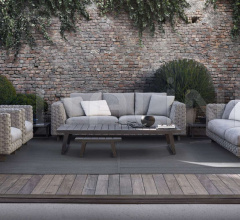 Итальянские Уличные кресла - Кресло Ray Outdoor Natural Итальянские Уличные кресла - Кресло Ray Outdoor Natural фабрика B&B Italia
