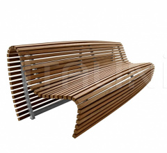 Скамья Titikaka фабрика B&B Italia