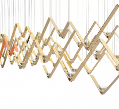 Итальянские Свет - Подвесной светильник SINUS Итальянские Свет - Подвесной светильник SINUS фабрика Aysan