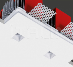 Итальянские Потолочные светильники - Потолочный светильник TWIN GENIUSQUARE Итальянские Потолочные светильники - Потолочный светильник TWIN GENIUSQUARE фабрика Buzzi & Buzzi