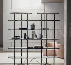 Итальянские Стеллажи - Книжный стеллаж Boomerang фабрика Casamilano