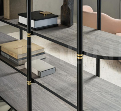 Итальянские Стеллажи - Книжный стеллаж Boomerang фабрика Casamilano