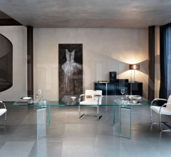 Раздвижной стол ray plus фабрика Fiam