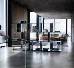 Итальянские Модульные системы -  Модульный стеллаж inori Итальянские Модульные системы -  Модульный стеллаж inori фабрика Fiam