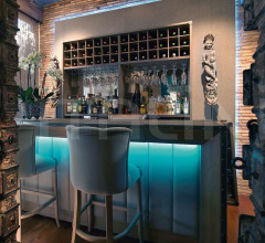 Итальянские Рестораны/Бары - Барный стул CASABLANCA S1456 фабрика Coleccion Alexandra