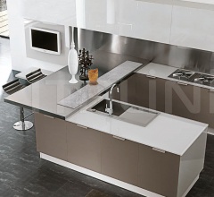Кухня Atelier Vetro Кухня Atelier Vetro фабрика Aster Cucine