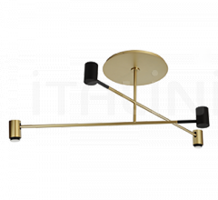 Потолочный светильник MELANOCETUS PL DOUBLE Потолочный светильник MELANOCETUS PL DOUBLE фабрика Contardi