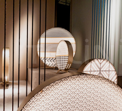 Итальянские Уличные светильники - Светильник BABU TEXTILE фабрика Contardi