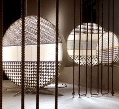 Итальянские Уличные светильники - Светильник BABU TEXTILE фабрика Contardi