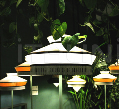 Итальянские Уличные светильники - Напольный светильник CALYPSO + FL TABLE GUADALUPE OUTDOOR фабрика Contardi