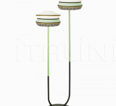 Итальянские Уличные светильники - Напольный светильник CALYPSO FL DOUBLE OUTDOOR фабрика Contardi