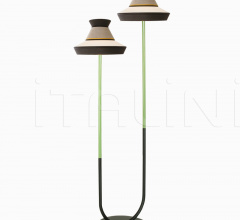 Итальянские Уличные светильники - Напольный светильник CALYPSO FL DOUBLE OUTDOOR фабрика Contardi
