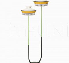 Итальянские Уличные светильники - Напольный светильник CALYPSO FL DOUBLE OUTDOOR фабрика Contardi