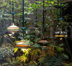 Итальянские Уличные светильники - Подвесной светильник CALYPSO SO OUTDOOR ANTIGUA фабрика Contardi