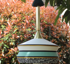 Итальянские Уличные светильники - Подвесной светильник CALYPSO SO OUTDOOR ANTIGUA фабрика Contardi