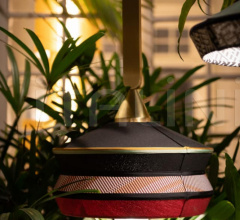 Итальянские Уличные светильники - Подвесной светильник CALYPSO SO OUTDOOR ANTIGUA фабрика Contardi