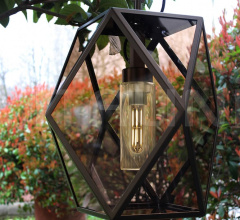 Итальянские Уличные светильники - Подвесной светильник MUSE LANTERN SO OUTDOOR фабрика Contardi