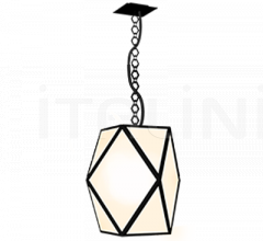 Итальянские Уличные светильники - Подвесной светильник MUSE OUTDOOR SO фабрика Contardi