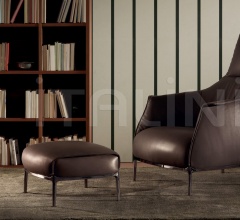 Итальянские Пуфы - Пуф Archibald King фабрика Poltrona Frau