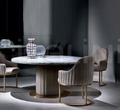 Итальянские Столы обеденные - Круглый стол Byron Итальянские Столы обеденные - Круглый стол Byron фабрика Daytona Home