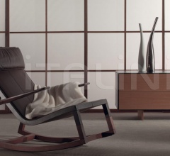 Итальянские Гостиная - Кресло-качалка Don’do Итальянские Гостиная - Кресло-качалка Don’do фабрика Poltrona Frau